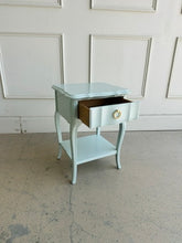 Load image into Gallery viewer, French Provincial Nightstand in Palladian Blue
