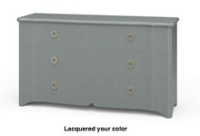 Load image into Gallery viewer, Brighton 6 Drawer Dresser
