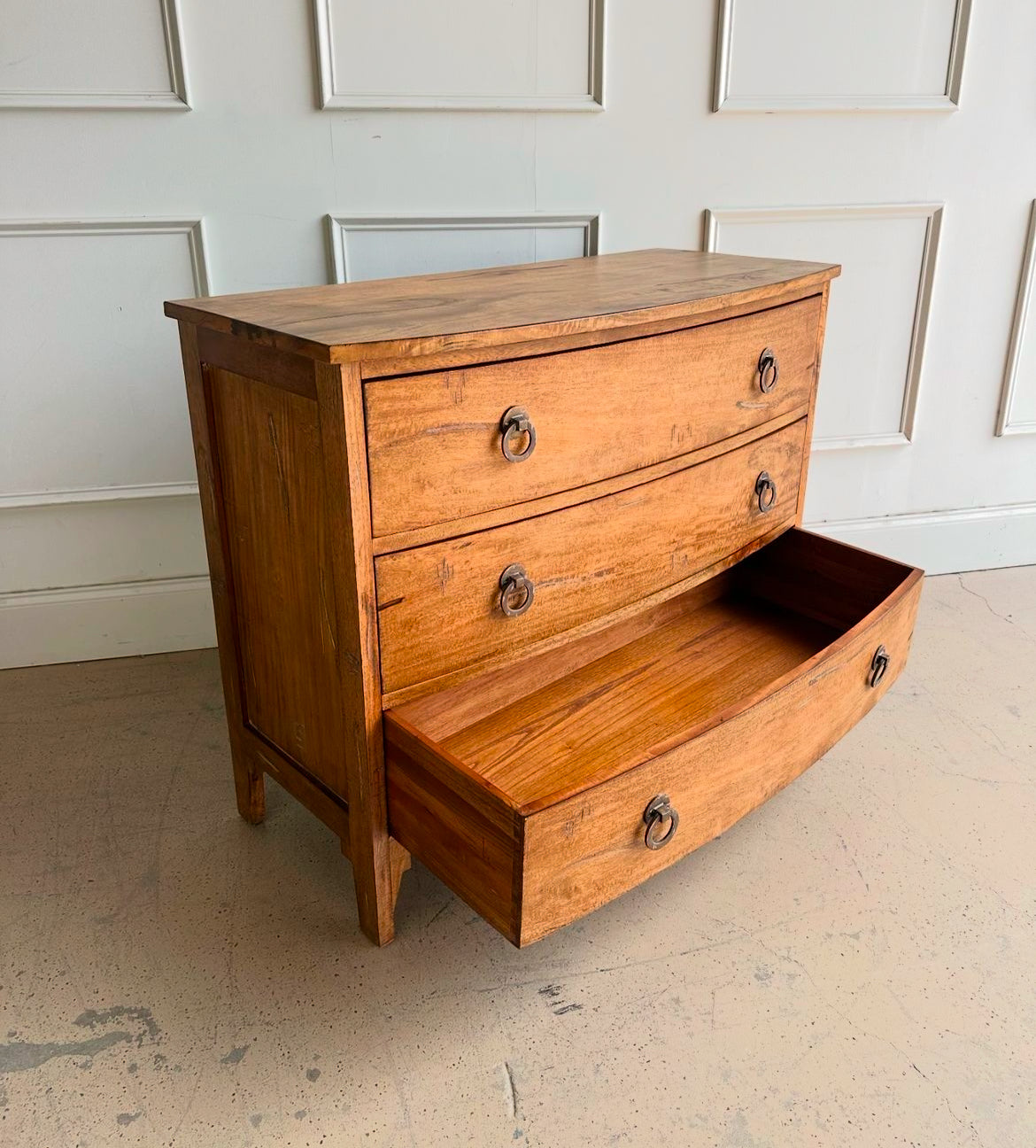 vintage bow front dresser Athens Bow Front Chest