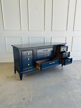 Load image into Gallery viewer, Dixie Vintage Mid Century Dresser in Naval
