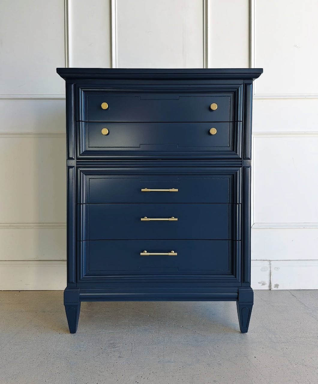 Dixie Vintage Mid Century Chest in Naval