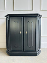 Load image into Gallery viewer, Vintage Faceted Hall Cabinet
