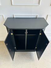 Load image into Gallery viewer, Vintage Faceted Hall Cabinet
