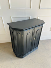 Load image into Gallery viewer, Vintage Faceted Hall Cabinet
