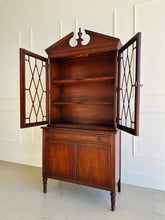 Load image into Gallery viewer, Antique Mahogany China Cabinet
