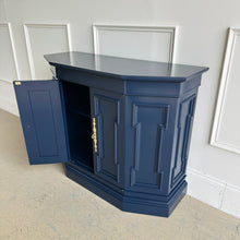 Load image into Gallery viewer, Vintage Hall Cabinet in Naval
