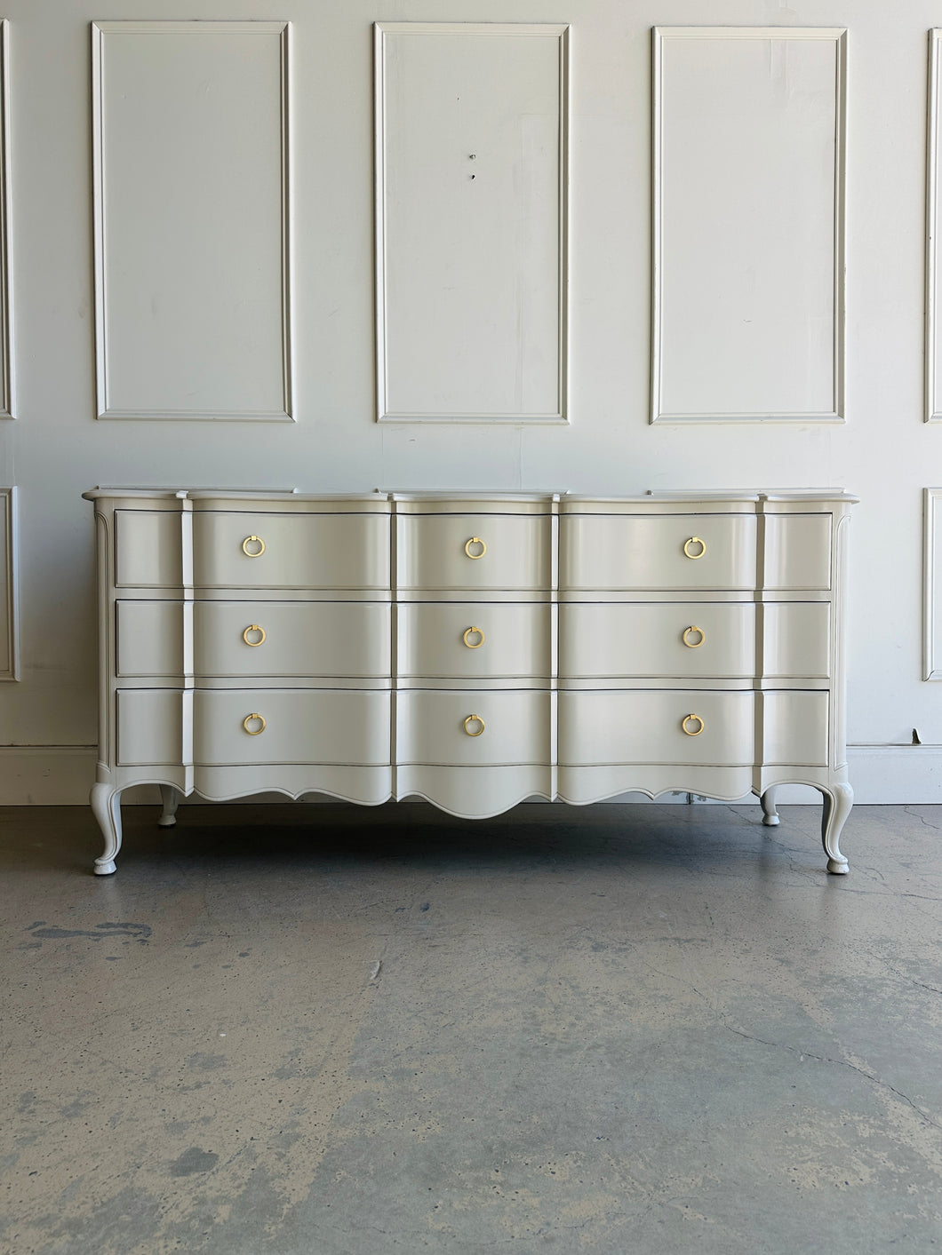 Vintage French Provincial Dresser by Danby