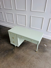 Load image into Gallery viewer, Vintage Mid-Century Desk in Benjamin Moore Saybrook Sage
