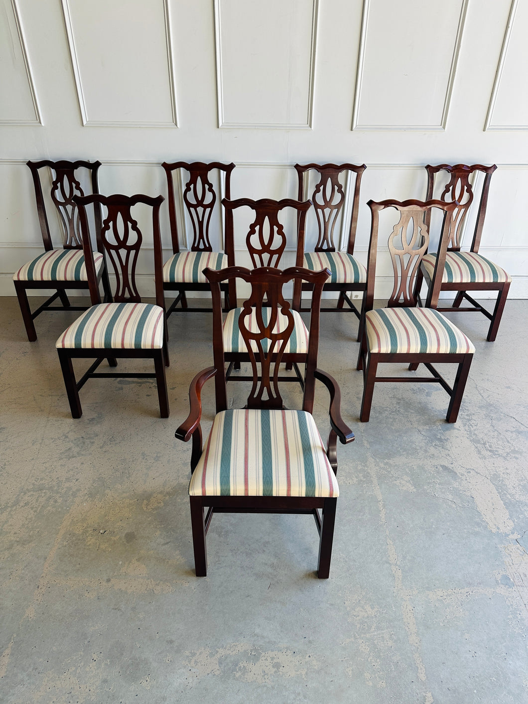 Thomasville Vintage Dining Chairs (Set of 8)