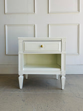 Load image into Gallery viewer, Vintage White Dove Nightstand
