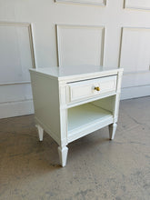 Load image into Gallery viewer, Vintage White Dove Nightstand
