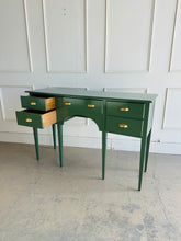 Load image into Gallery viewer, Solid Wood Green Vintage Sideboard
