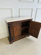 Load image into Gallery viewer, Vintage Cabinet with Travertine Top
