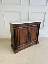 Load image into Gallery viewer, Vintage Cabinet with Travertine Top
