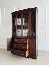 Load image into Gallery viewer, Rway Furniture Vintage Mahogany China Cabinet
