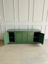 Load image into Gallery viewer, Vintage Drexel Credenza in Custom Green
