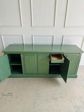 Load image into Gallery viewer, Vintage Drexel Credenza in Custom Green
