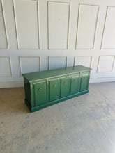 Load image into Gallery viewer, Vintage Drexel Credenza in Custom Green
