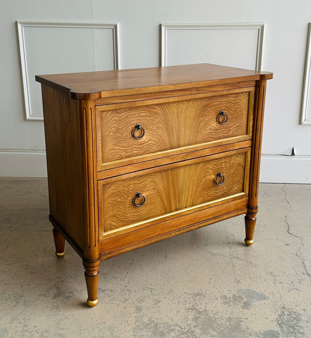1973年 米軍放出 GSA官給家具 NIGHT TABLE実物 Riley Nightstand | Cerejeira Veneer Bedside Table – Good Bones