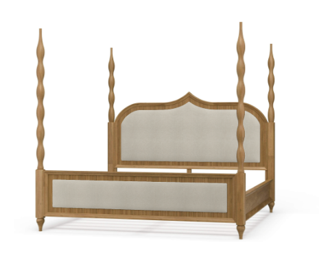 Brighton Upholstered Back Bed