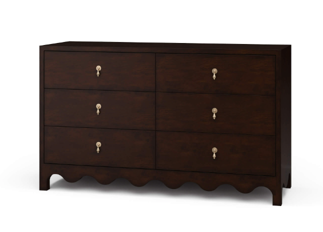 Chloe 6 Drawer Dresser