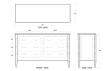 Load image into Gallery viewer, Chelsea 6 Drawer Dresser
