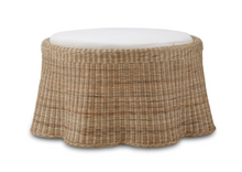 Load image into Gallery viewer, Rattan Ottoman
