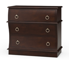 Load image into Gallery viewer, Serpentine 3 drawer bedside
