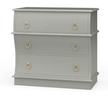 Load image into Gallery viewer, Serpentine 3 drawer bedside
