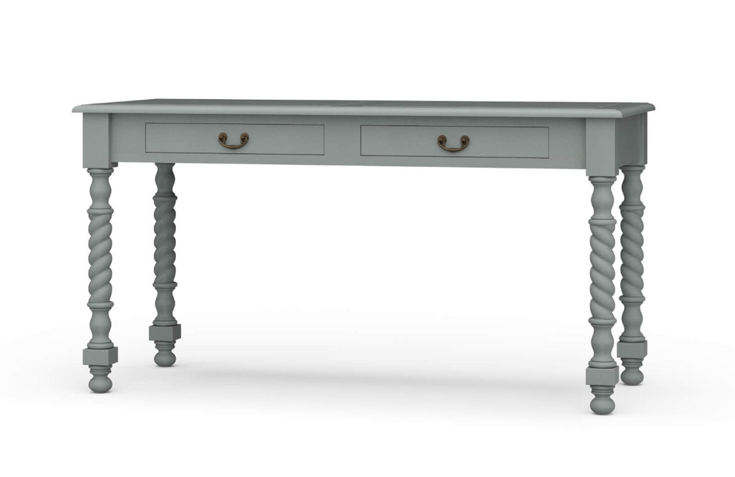 Console Desk w/ Barley Twist Legs
