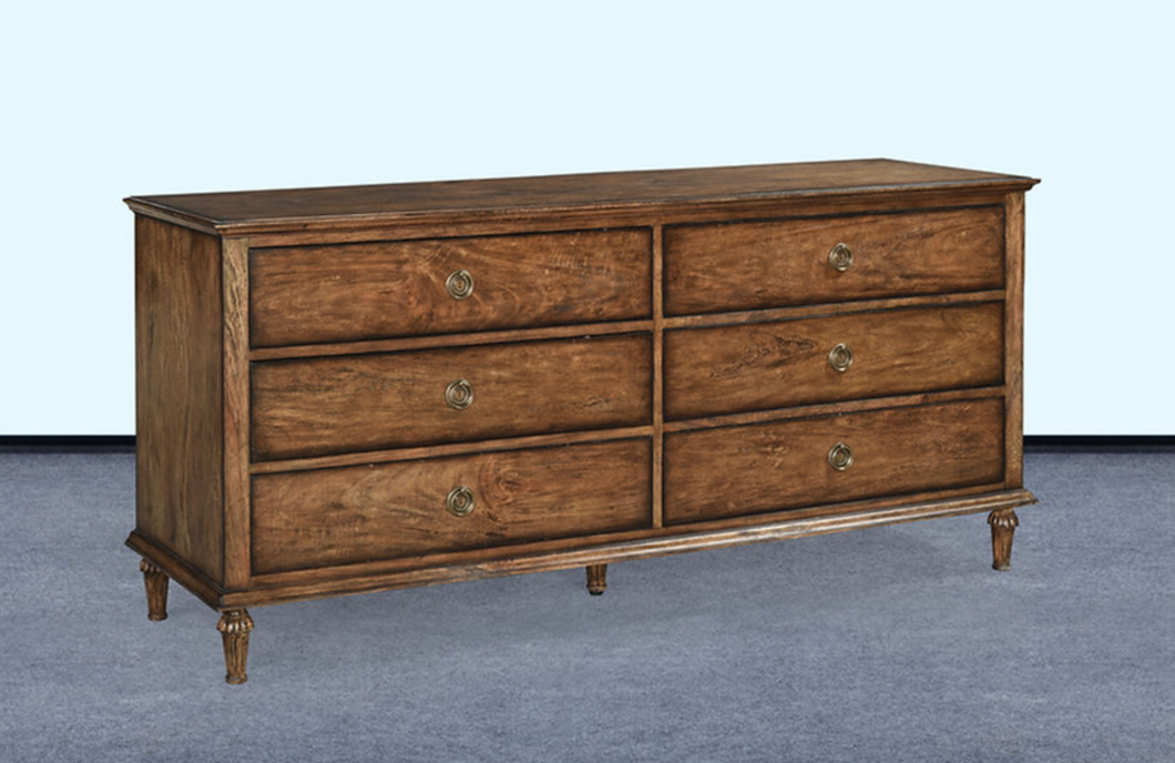 Milano 6 Drawer Dresser