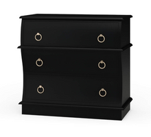 Load image into Gallery viewer, Serpentine 3 drawer bedside
