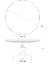 Load image into Gallery viewer, Goucho Round Dining Table, 60&quot;
