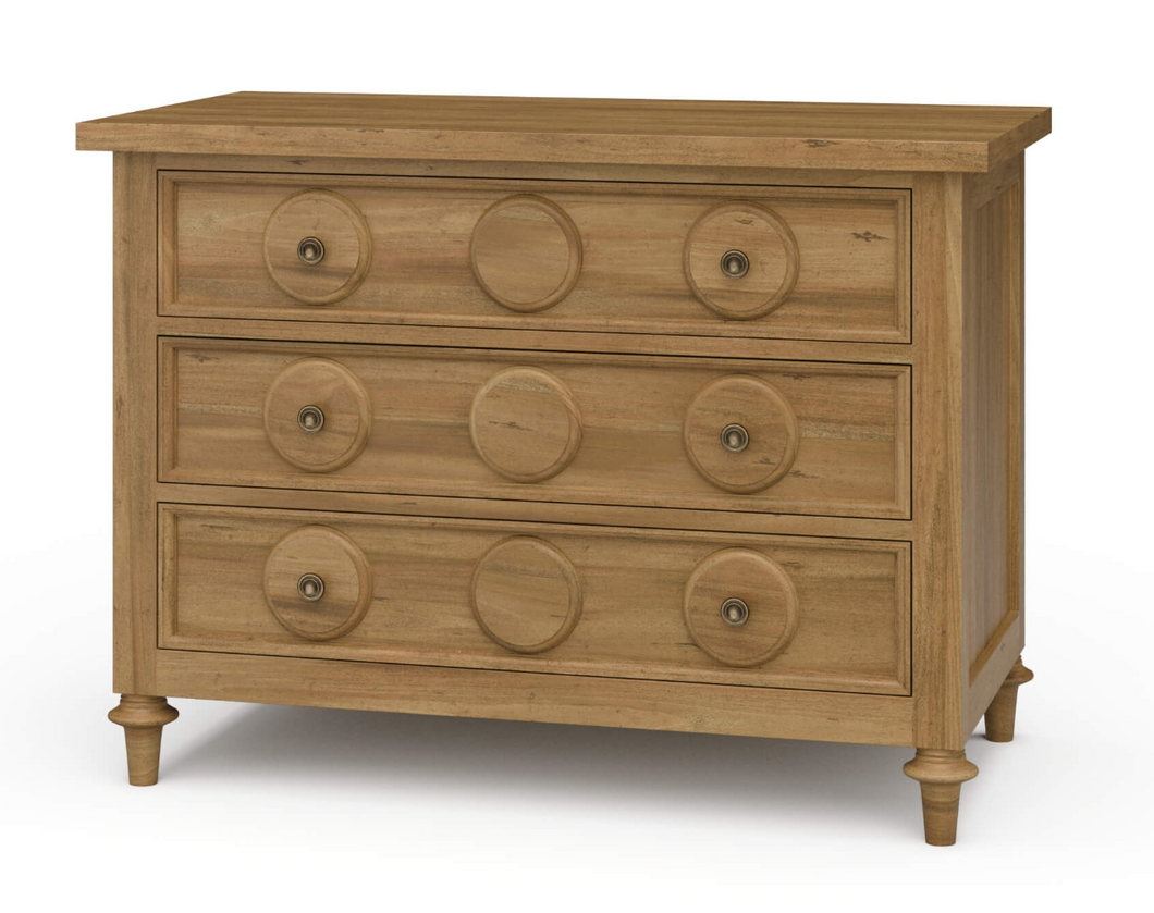 Laguna 3 Drawer Bedside Table