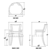 Load image into Gallery viewer, Genevieve Dining Chair
