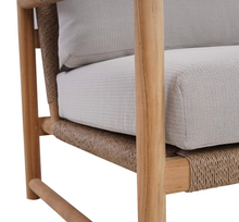 Load image into Gallery viewer, Jackson 3 Seater Outdoor Teak Sofa
