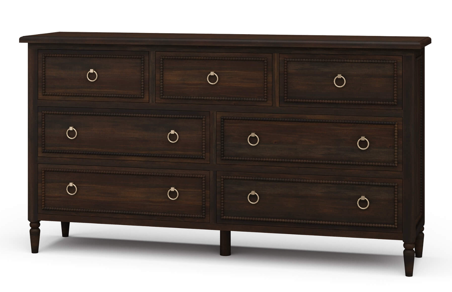 Cholet 7 Drawer Dresser – Good Bones Furniture