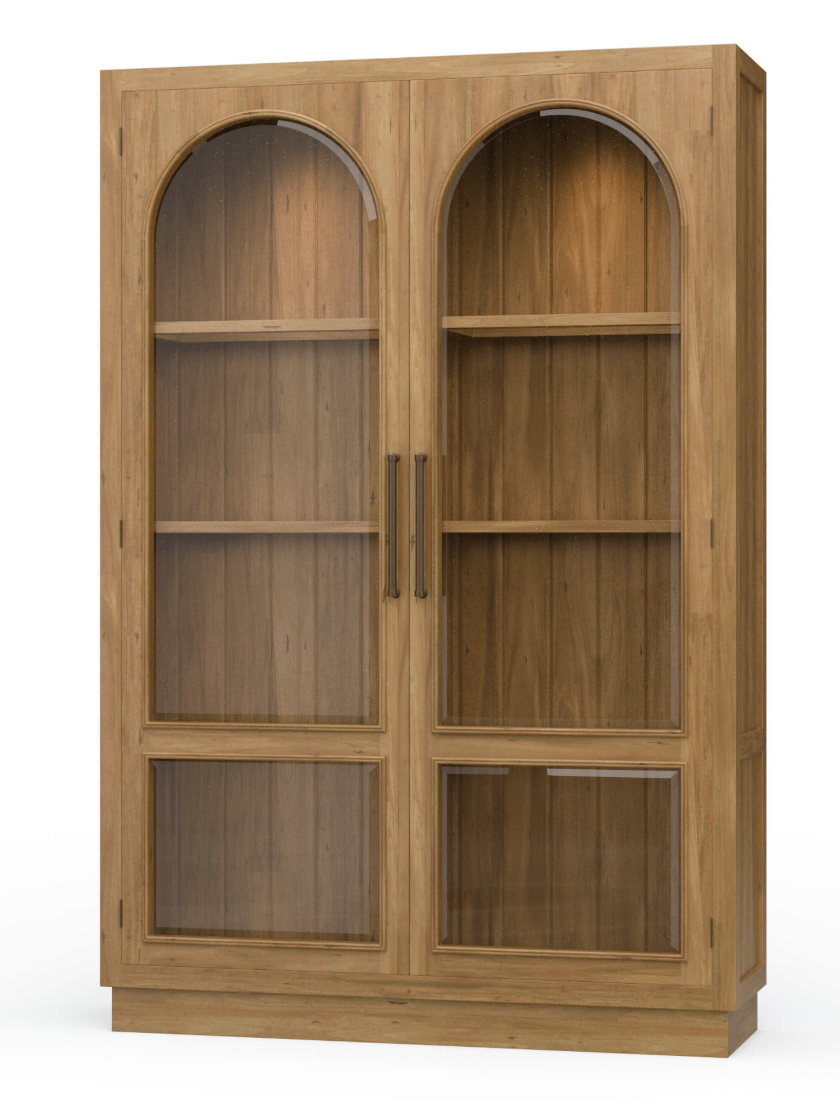 Vannes 2 Door Display Cabinet