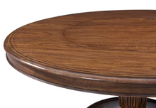 Load image into Gallery viewer, Theodore Alexander Haddon Round Dining Table with Lazy Suzan
