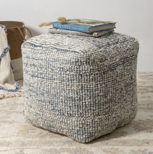 Load image into Gallery viewer, Hand-Woven Pouf
