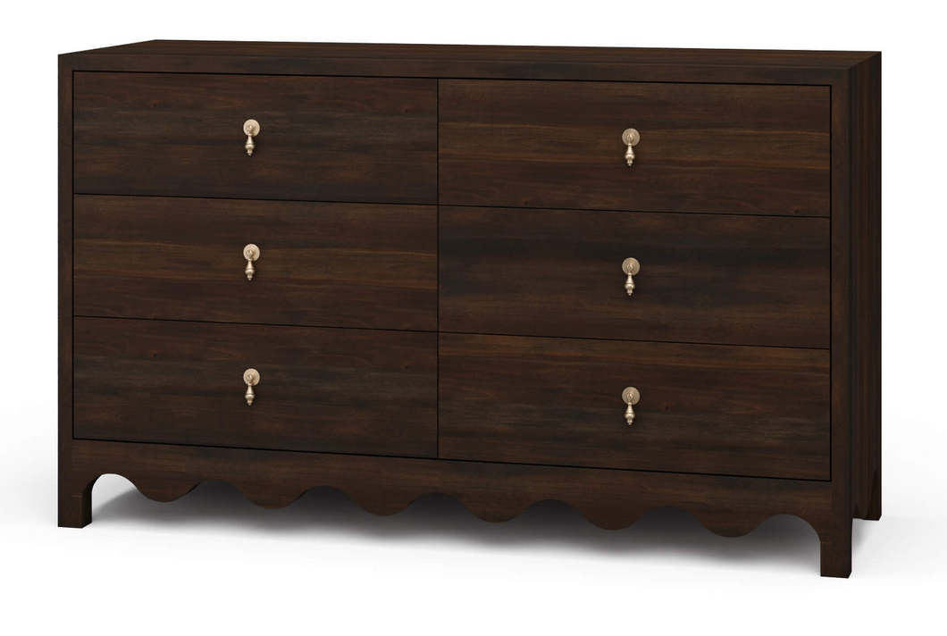 Chloe 6 Drawer Dresser