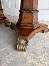 Load image into Gallery viewer, Thomasville Ernest Hemingway Collection 9-piece dining set. Designed with classic European influences and the relaxed sophistication that defines the Ernest Hemingway Collection, this complete dining suite features a beautifully figured mahogany extension table paired with six sculptural loop-back side chairs and two generously proportioned host armchairs. Good Bones Furniture

