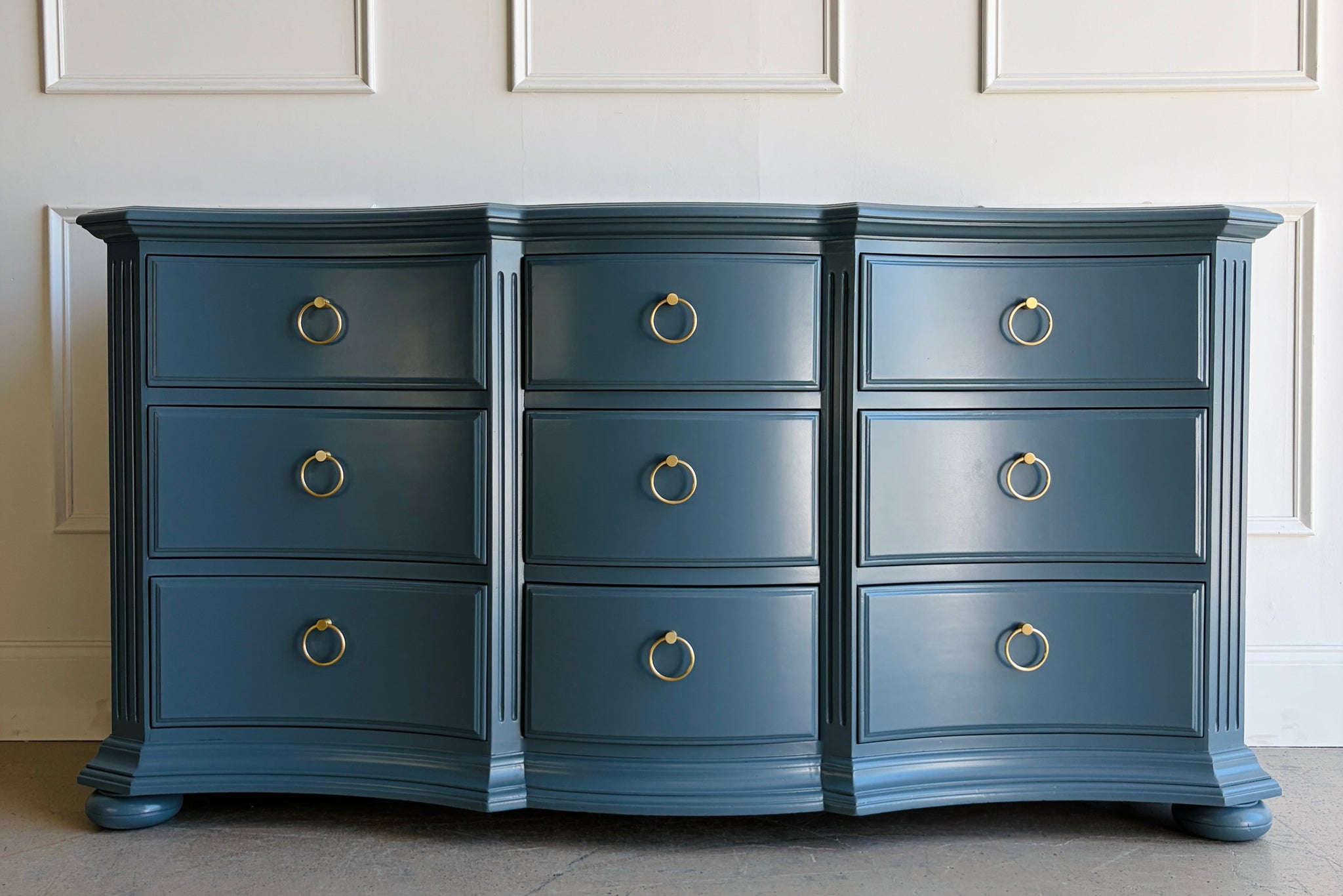 Ethan Allen Vintage 9 Drawer Dresser – Good Bones Furniture