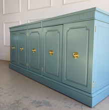 Load image into Gallery viewer, Vintage Stanley Credenza in Aegean Teal
