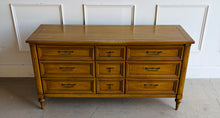 Load image into Gallery viewer, This vintage seven drawer dresser by White Furniture Co. showcases the exceptional craftsmanship and timeless proportions that made the North Carolina manufacturer one of America's most respected furniture makers. Professionally refinished in the lacquer color of your choice, this piece can be customized to complement everything from traditional interiors to today's transitional and modern homes. Good Bones Furniture

