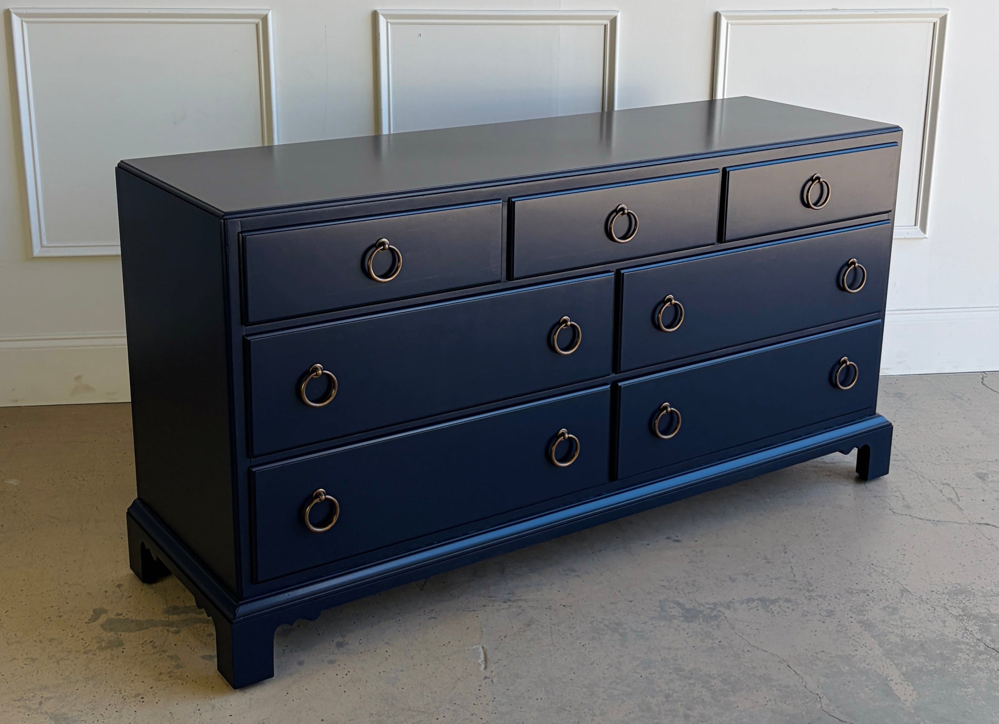 White Furniture Co. Vintage Dresser in Naval – Good Bones Furniture