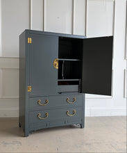 Load image into Gallery viewer, White Furniture Co. Chin Hua Armoire in Studio Green
